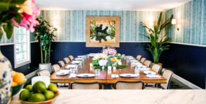 The Croissant Room is the charming private dining space located next to Elizabeth Street Café